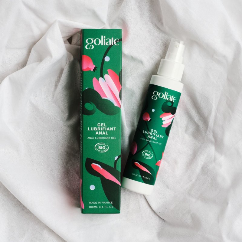 Анальний лубрикант Goliate Gel Lubrifiant Anal 100 мл, розслаблювальний, веган-френдлі