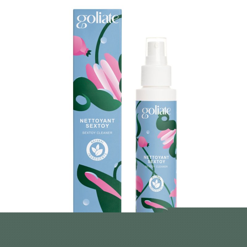 Антибактеріальний спрей для іграшок Goliate Nettoyant Sextoy 100 мл, безпечний для тіла - зображення 1