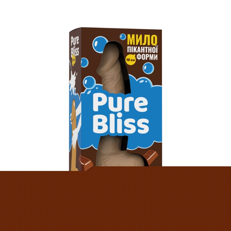Ароматне мило пікантної форми Pure Bliss Brown Choco Boom (Шоколад) 18 см