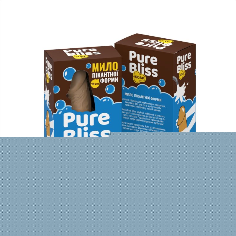 Ароматне мило пікантної форми Pure Bliss Brown Choco Boom (Шоколад) 18 см
