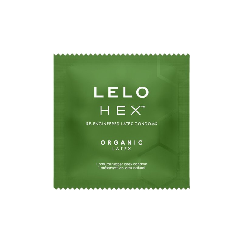 Презервативи LELO HEX Condoms Organic 36 Pack, тонкі та суперміцні