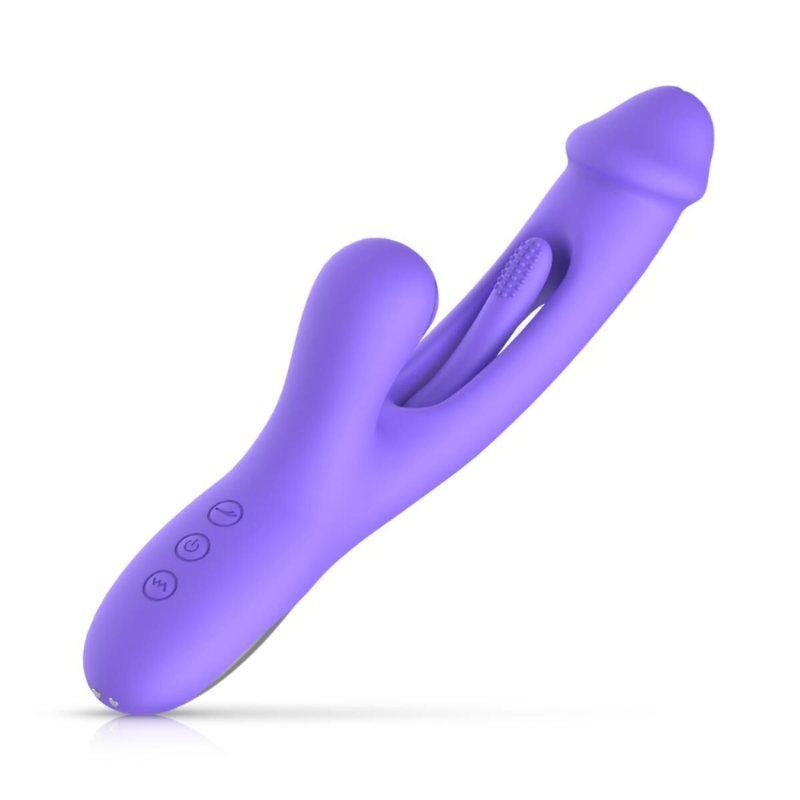 Вібратор-кролик Good Vibes Only - Tess Rabbit Vibrator with G-Spot Stimulator - зображення 1