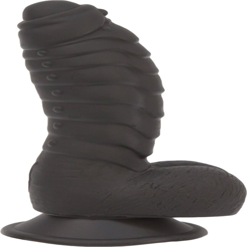 Фалоімітатор ADDICTION Ben 7" Dildo With Balls Black, віброкуля в подарунок