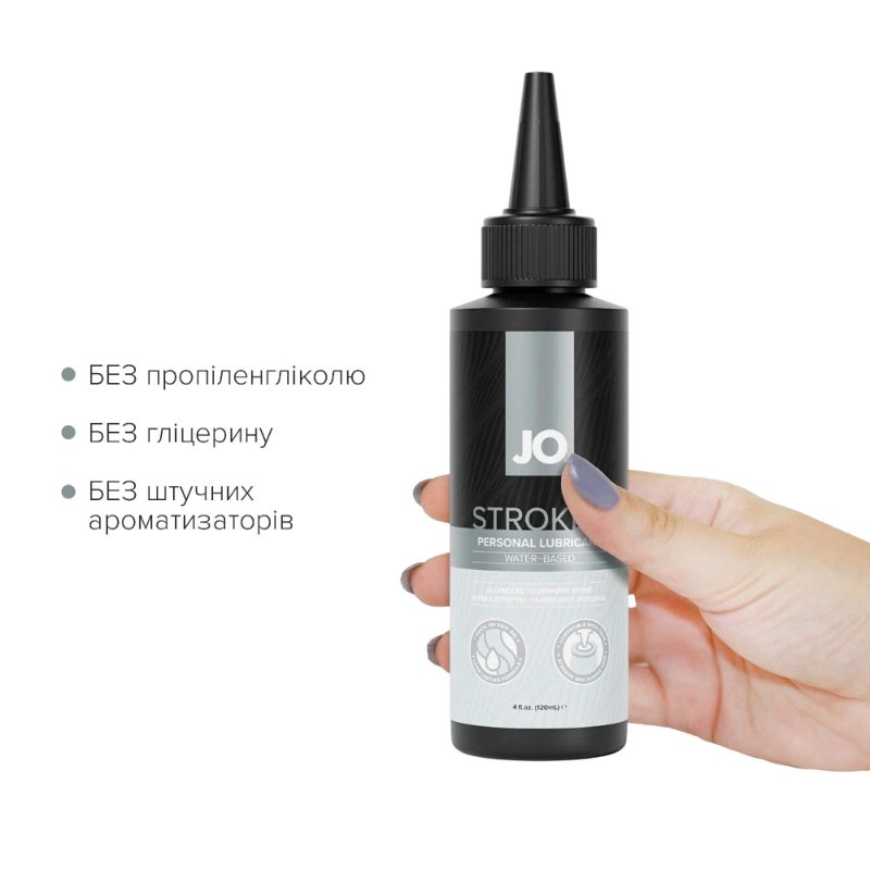 Лубрикант для мастурбаторів JO Stroker Lubricant 120 мл, на водній основі, густий, з аплікатором