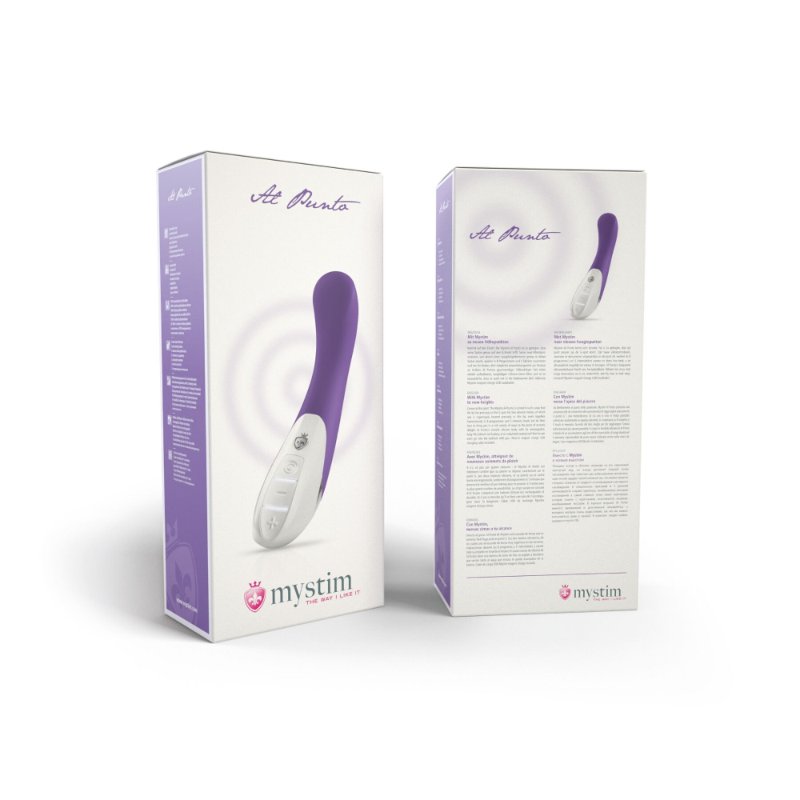 Вібратор Mystim Al Punto Purple