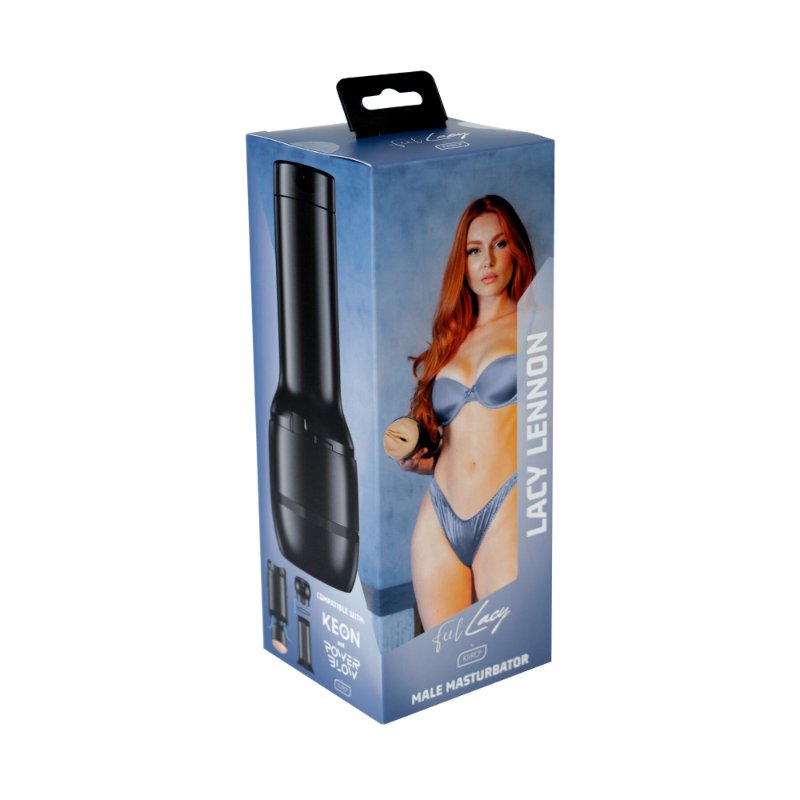 Мастурбатор Kiiroo Feel Lacy Lennon PBC, сумісний із PowerBlow та Keon