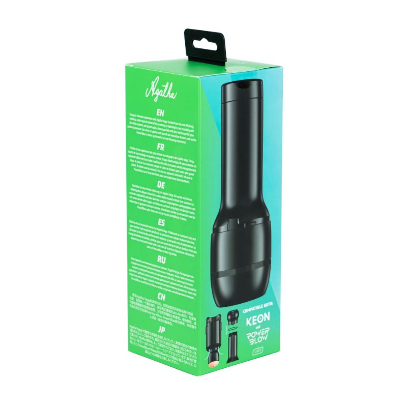 Мастурбатор Kiiroo Feel Agatha Vega PBC, сумісний із PowerBlow та Keon