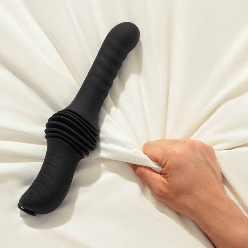 Пульсатор з вібрацією Dorcel Deep Orgasm, 2 незалежні мотори, підігрів до 41 °C, пульт ДК