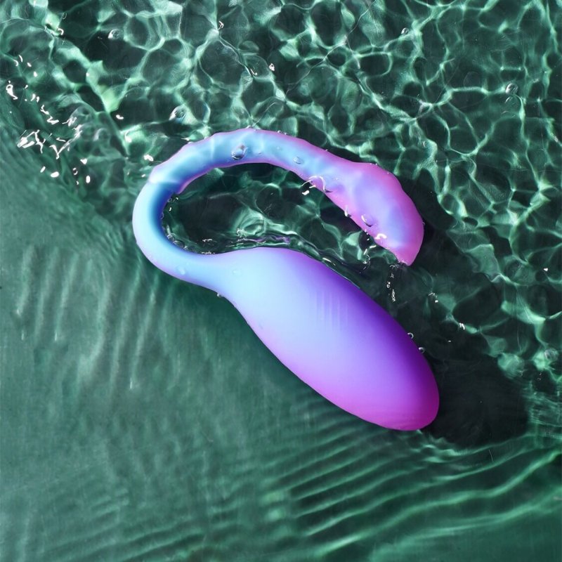 Смарт-віброяйце Magic Motion Flamingo Max Blue 2 в 1: віброяйце та тренажер Кегеля, 10 режимів