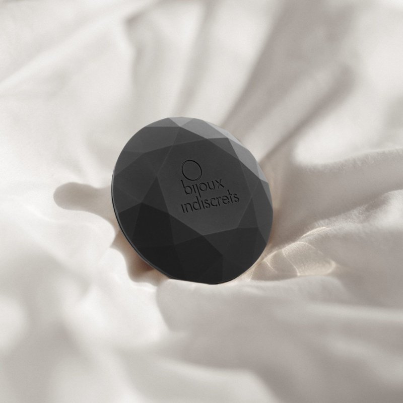 Вібромасажер діамант Bijoux Indiscrets - Twenty One Black, стильний аксесуар для дамської сумочки