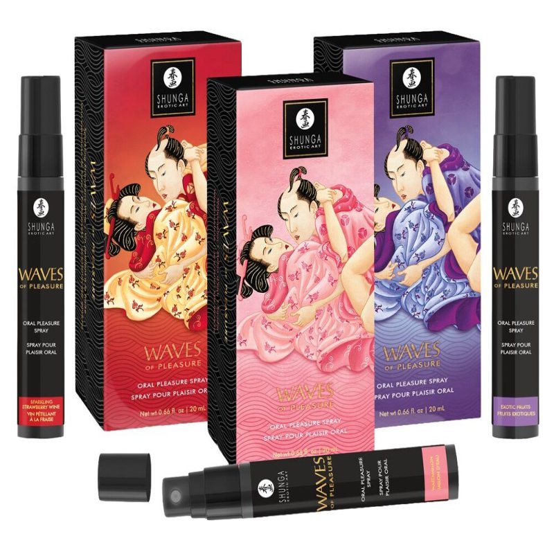 Спрей для посилення слиновиділення Shunga Waves of Pleasure Exotic Fruits