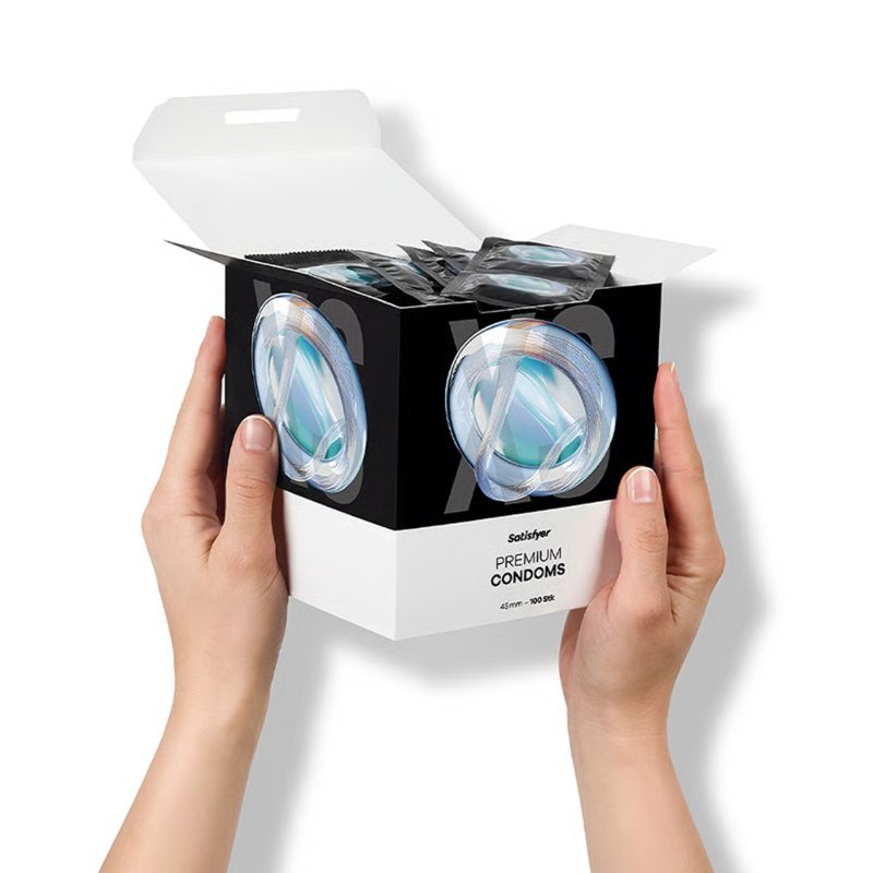 Набір презервативів Satisfyer Premium Condoms S (49 мм) 100 шт
