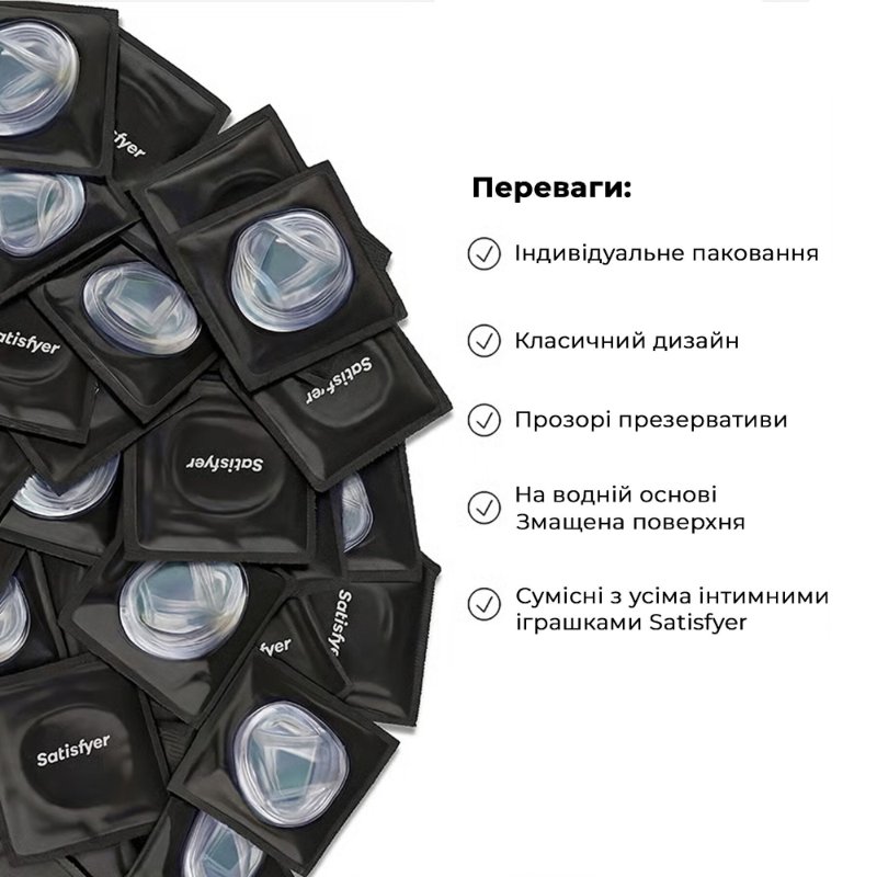 Презерватив Satisfyer Premium Condoms 49 мм 1 шт