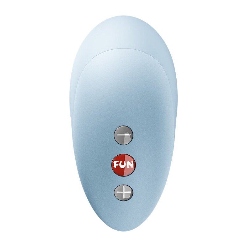 Вакуумний стимулятор Fun Factory Intense Sky Blue, 11 режимів роботи, перезаряджуваний