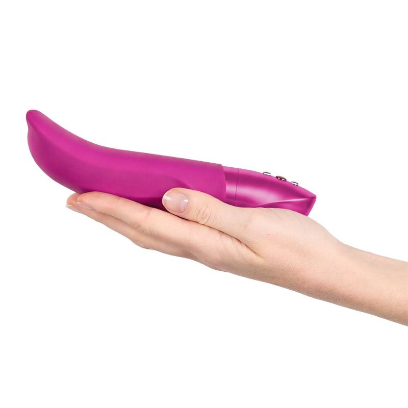 Вібратор для точки G Fun Factory Diva Dolphin Magenta, 10 режимів роботи, на батарейках