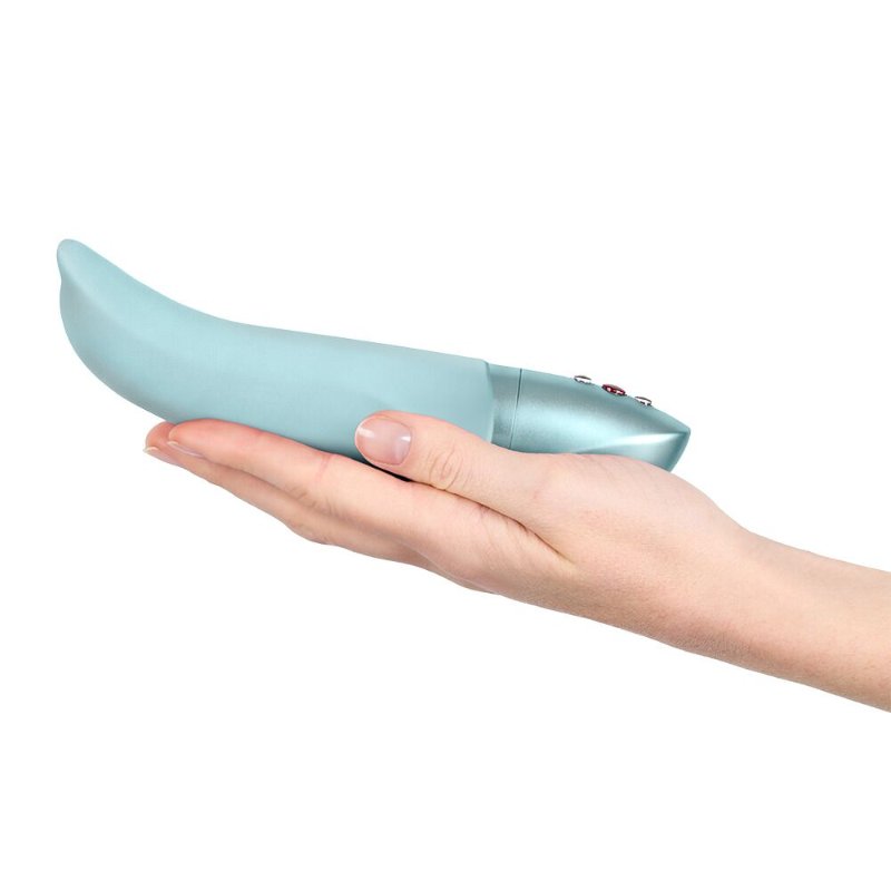 Вібратор для точки G Fun Factory Diva Dolphin Ice Blue, 10 режимів роботи, на батарейках
