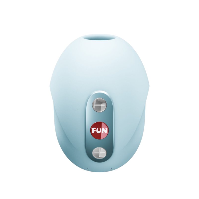 Вакуумний стимулятор Fun Factory Seduction Ice Blue, 11 режимів роботи, перезаряджуваний