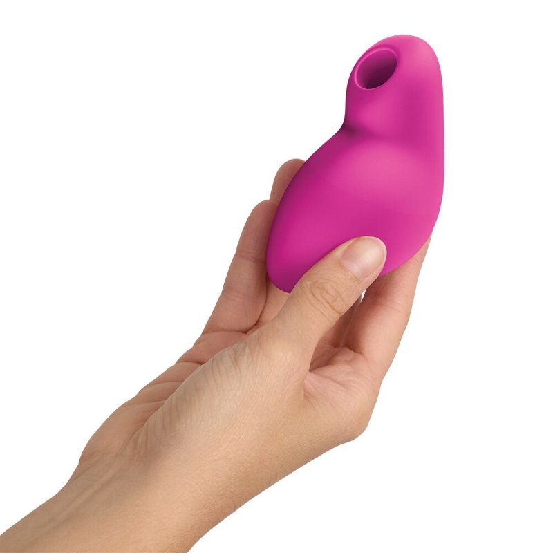 Вакуумний стимулятор з вібрацією Fun Factory Allure Magenta, 11 + 12 режимів роботи, перезаряджуваний