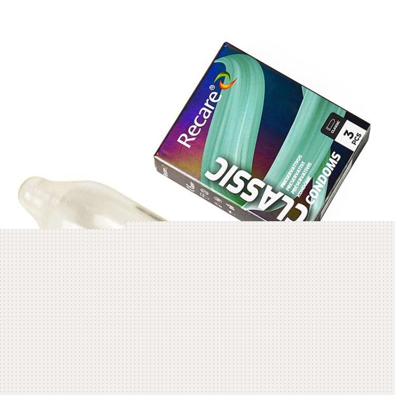 Презервативи Holographic Recare Classic Condoms 3 шт, класичні