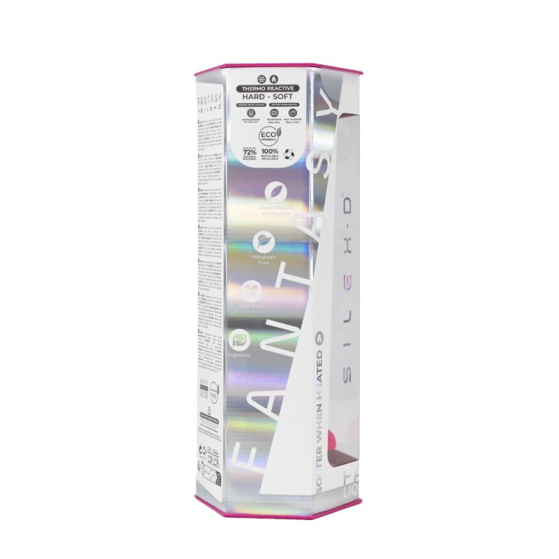 Фалоімітатор SilexD Fantasy Liquid Silicone Dreamy 7in Pink