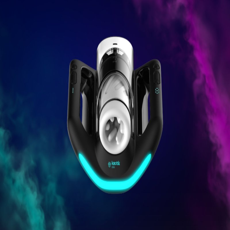 Смарт-мастурбатор Kaotik Labs The Jetpack, режим edging, дуже потужний, імітація фрикцій