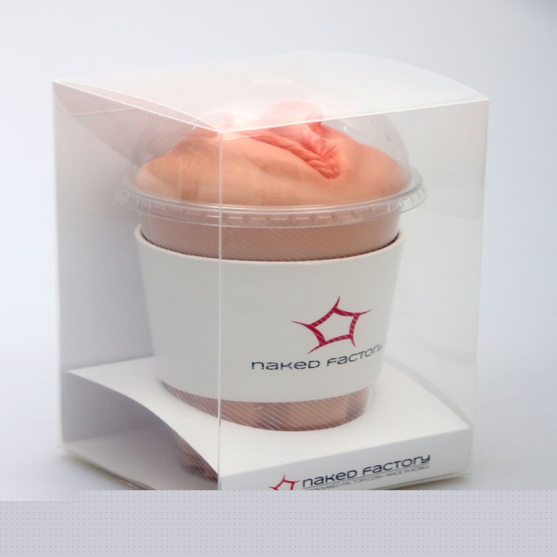 Мастурбатор-вагіна Naked Factory Cup Sleeve V–4, наскрізний
