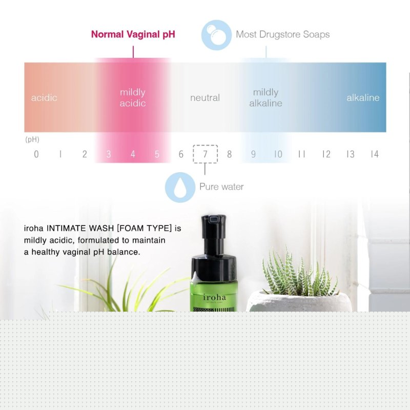 Піна для інтимного догляду Iroha Intimate Wash Foam Type Damask Rose and Geranium 150 мл