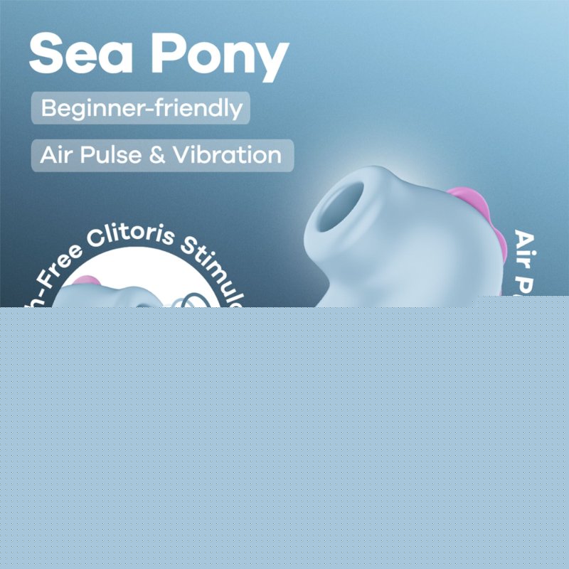 Вакуумний кліторальний стимулятор Satisfyer Sea Pony