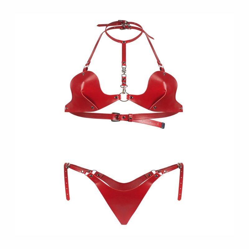 Комплект Obsessive Inferro 2-pcs set S/M/L
