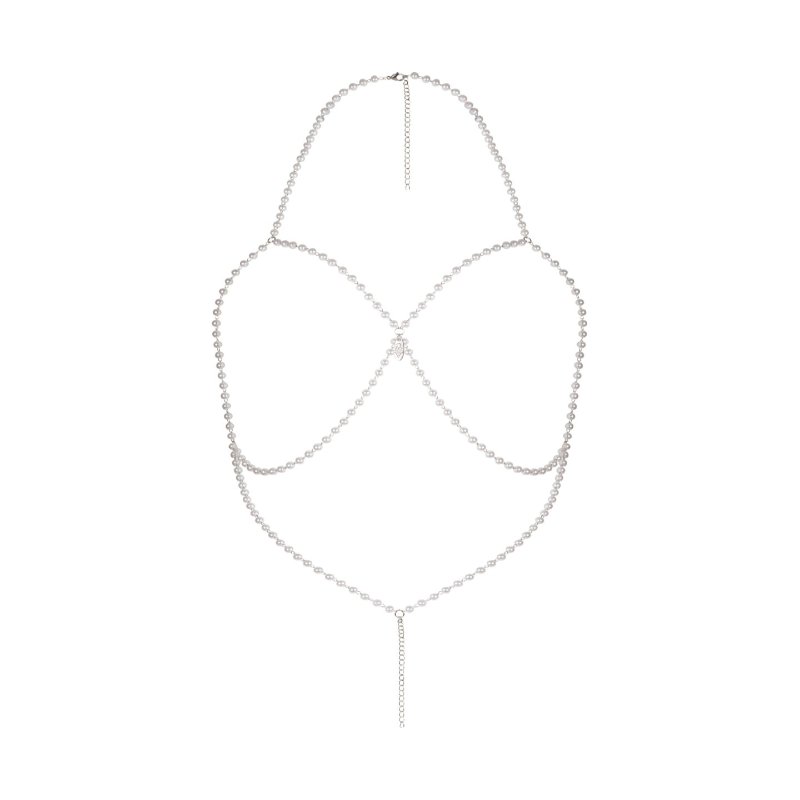 Прикраса на груди Obsessive Lyxa jewelry cupless bra