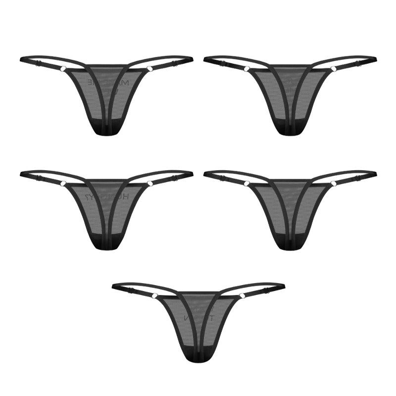 Набір трусиків Obsessive Violami 5-pack thong S/M