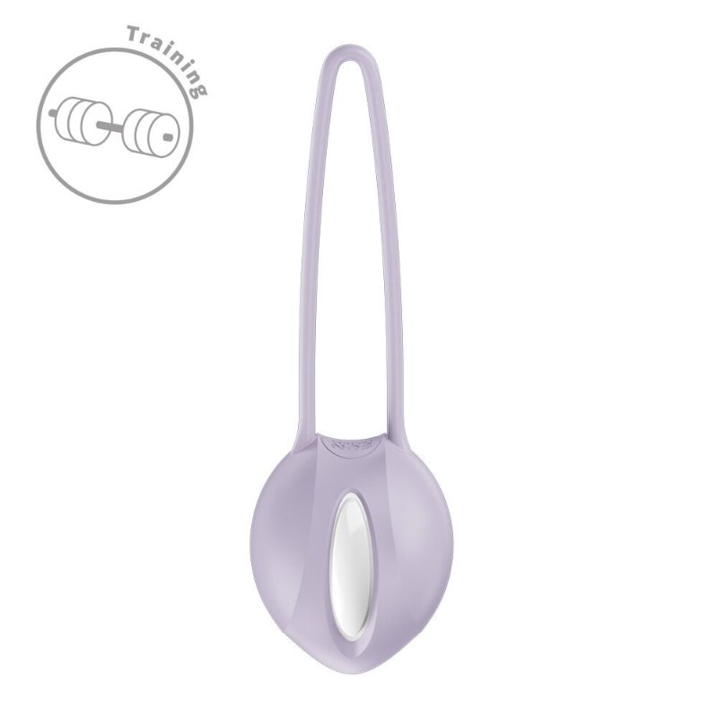 Вагінальна кулька Fun Factory SMARTBALL UNO Purple, одинарна, діаметр 3,6 см
