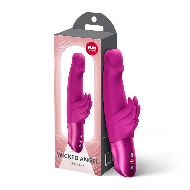 Вібратор-кролик Fun Factory Wicked Angel Magenta