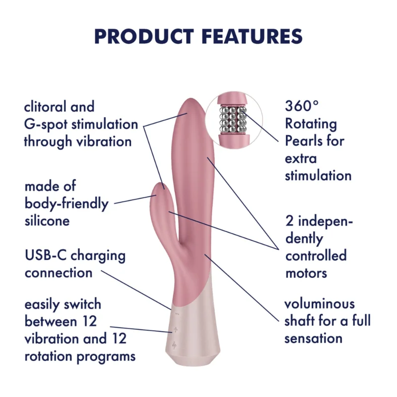 Вібратор-кролик Satisfyer Pearl Bunny 1