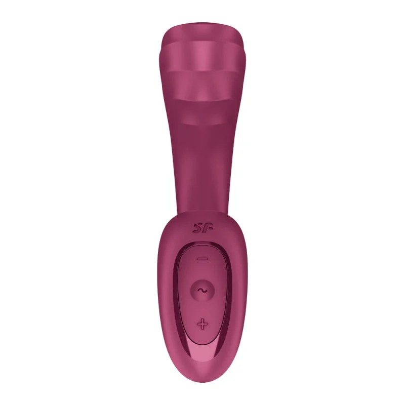 Вагінально-кліторальний вібратор Satisfyer G for Goddess 3 Wine Red, 2 мотори