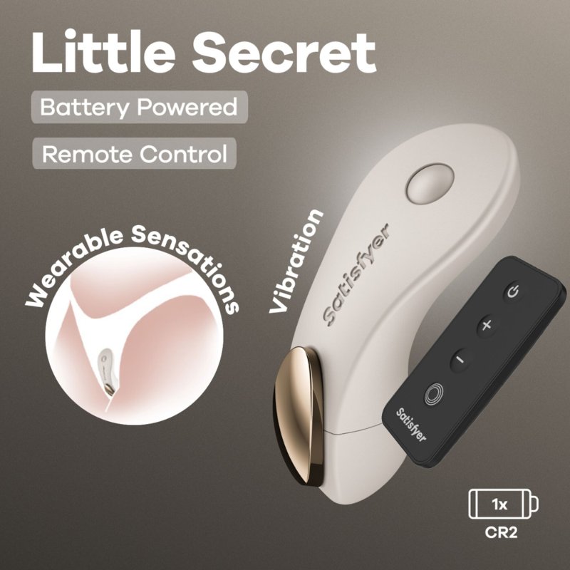 Вібратор у трусики Satisfyer Little Secret Battery Series з пультом ДК