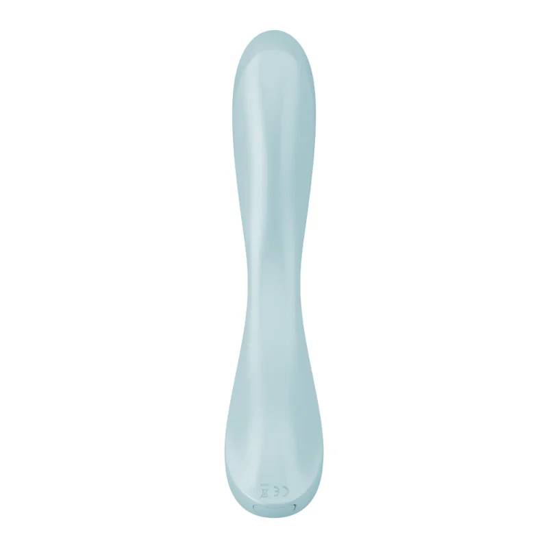 Вібратор Satisfyer G-Spot Wave 2 Ice Blue, імітує доторкання пальця