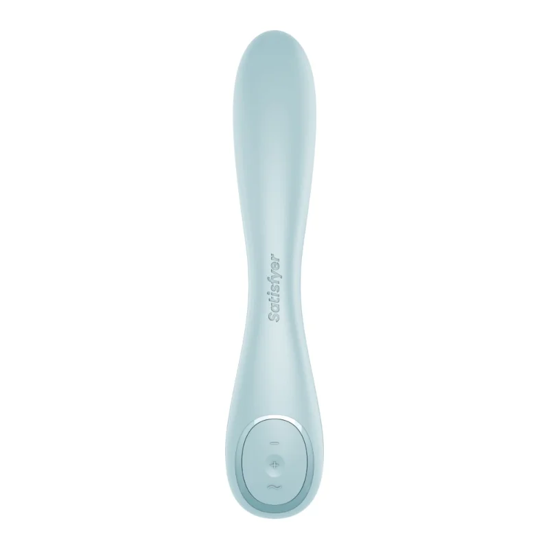 Вібратор Satisfyer G-Spot Wave 2 Ice Blue, імітує доторкання пальця