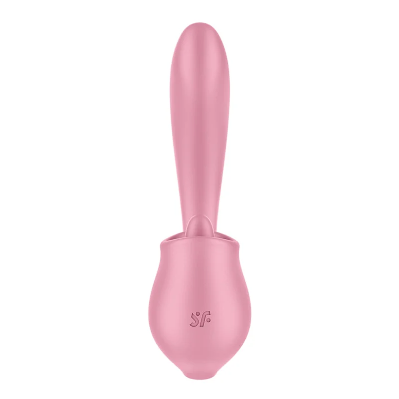 Вагінально-кліторальний вібратор Satisfyer Tongue Genius з язичком