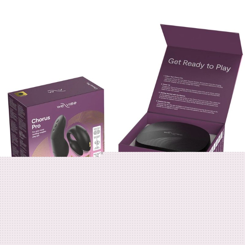 Смарт-вібратор для пар We-Vibe Chorus Pro Satin Black