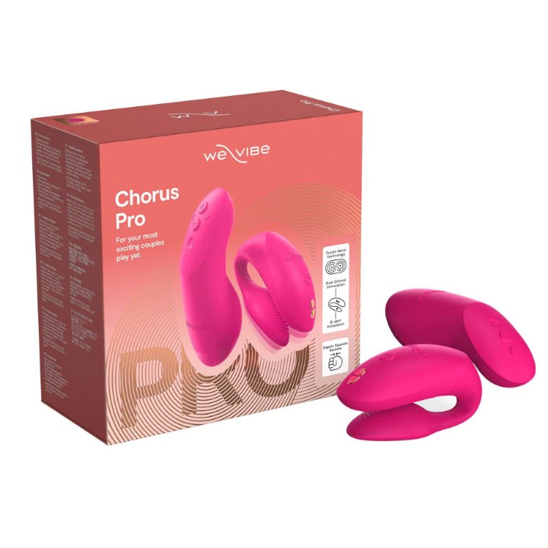 Смарт-вібратор для пар We-Vibe Chorus Pro Electric Pink