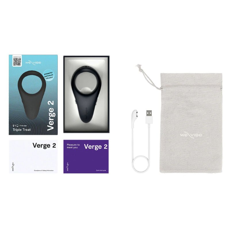 Смарт-віброкільце We-Vibe VERGE 2 Black
