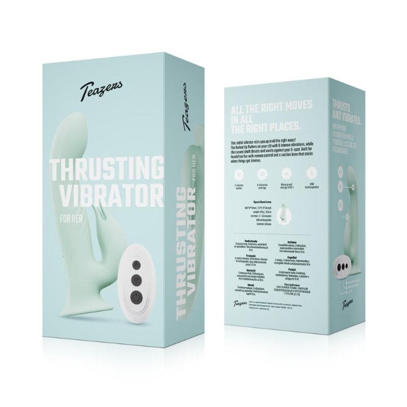 Вібратор-кролик Teazers Thrusting Vibrator