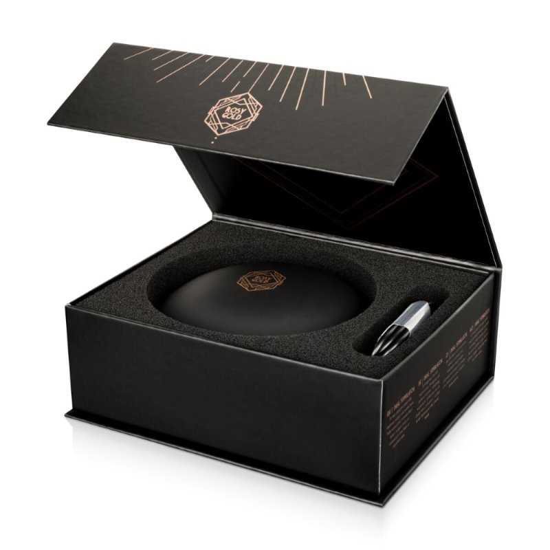 Мінівібратор з язичком Rosy Gold - Vibrating & Licking Dual Stimulator