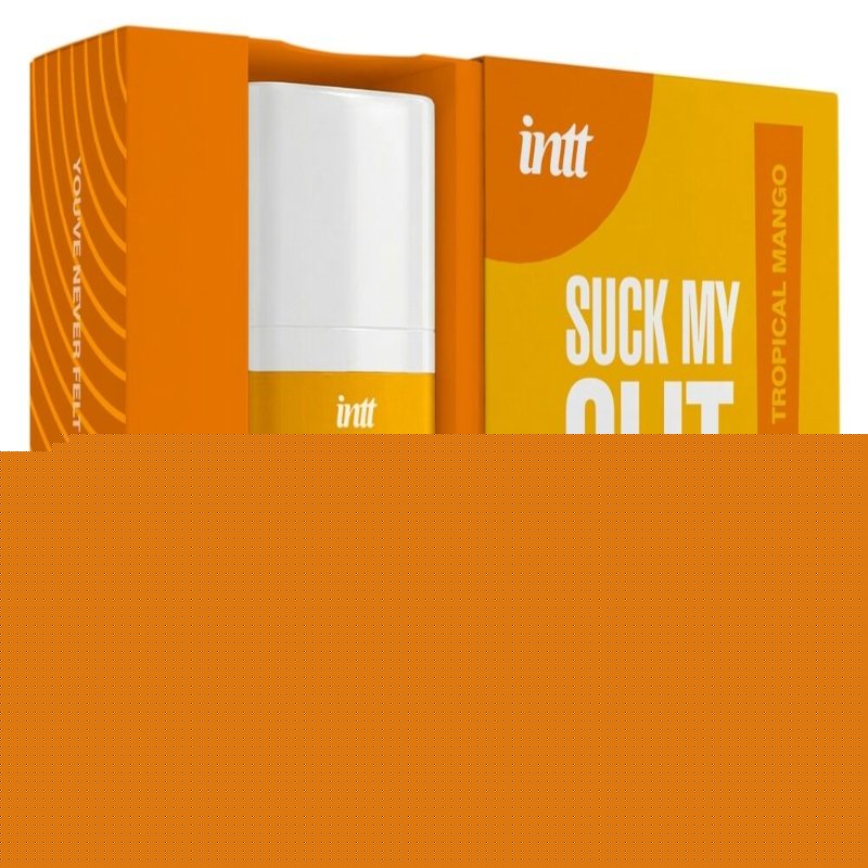 Смоктайзер для клітора Intt Suck My Clit Tropical Mango (15 мл), манго, гель з ефектом посмоктування