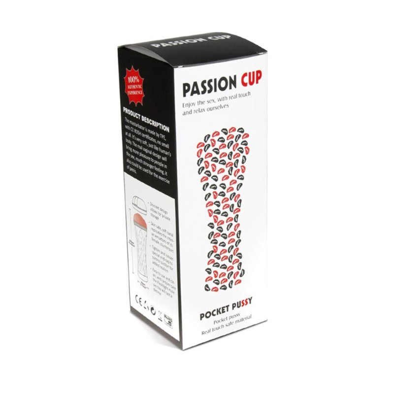 Мастурбатор з вібрацією Passion Cup - Anal