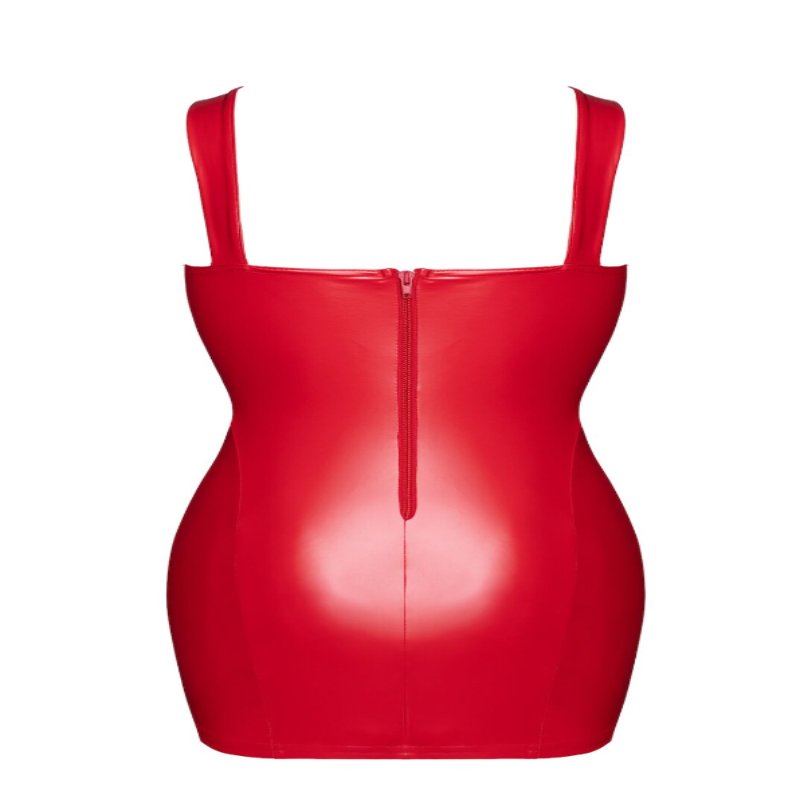 Сукня Noir Handmade F364 Bombshell Lace-Up Mini Dress Red XL