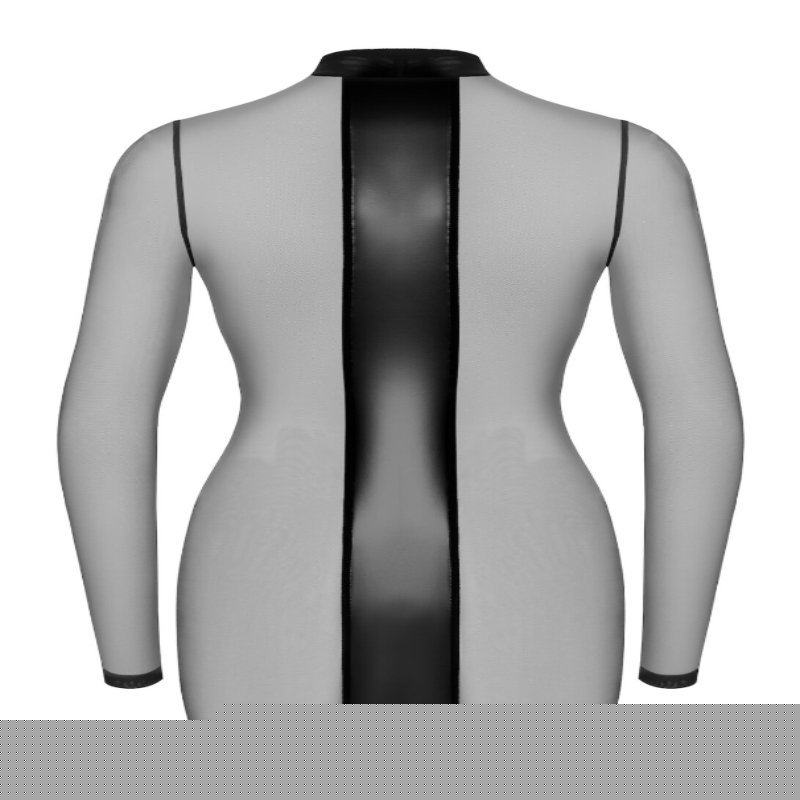 Сукня Noir Handmade F369 Crossfire Mesh & Wetlook Mini dress M