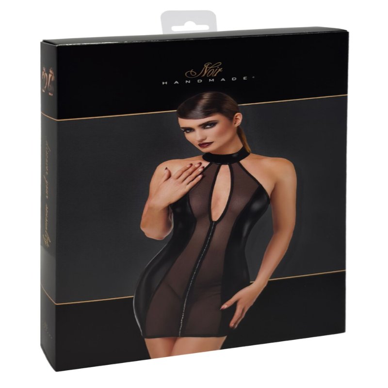 Сукня Noir Handmade F370 Luxuria Crystal Sheer Mini Dress XS