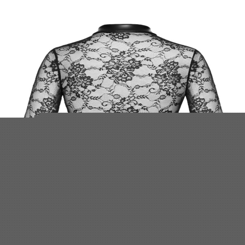 Блуза Noir Handmade F377 Noirelle Lace Button-up Shirt XL